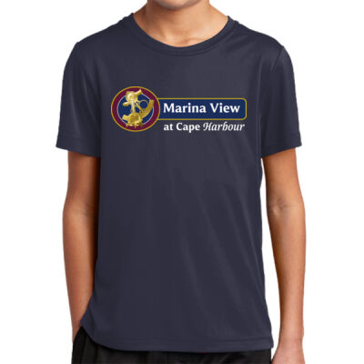 Sport-Tek® Youth Posi-UV® Pro Tee - True Navy Thumbnail